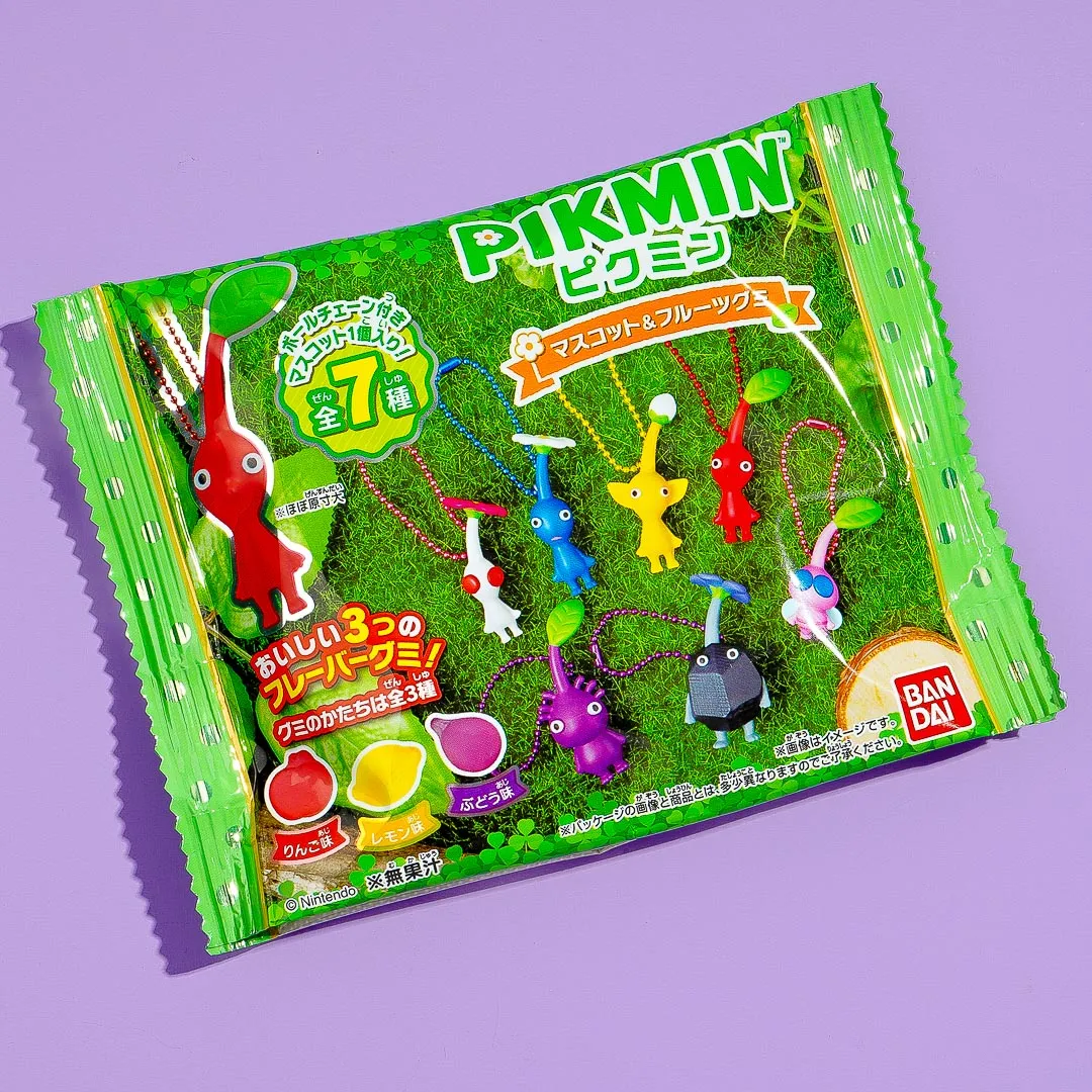 Pikmin Charm Collectible With Fruit Gummy