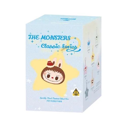 POP MART THE MONSTERS Classic Series Sparkly Plush Pendant Blind Box