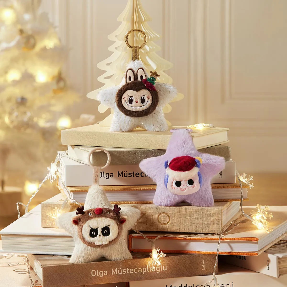 POP MART THE MONSTERS Classic Series Sparkly Plush Pendant Blind Box