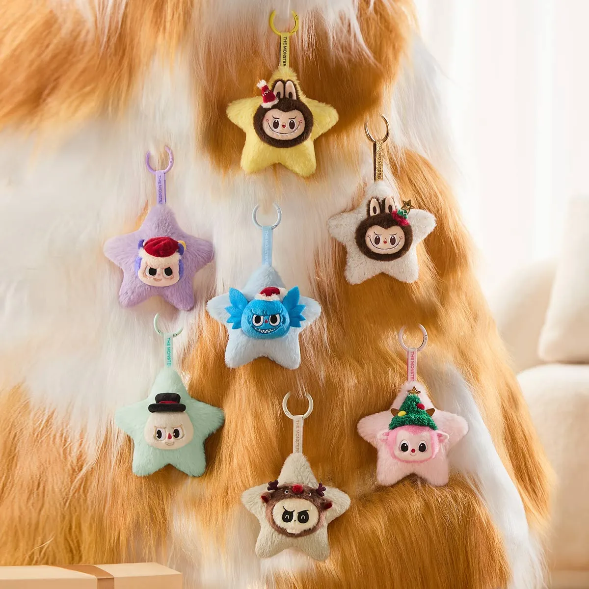 POP MART THE MONSTERS Classic Series Sparkly Plush Pendant Blind Box