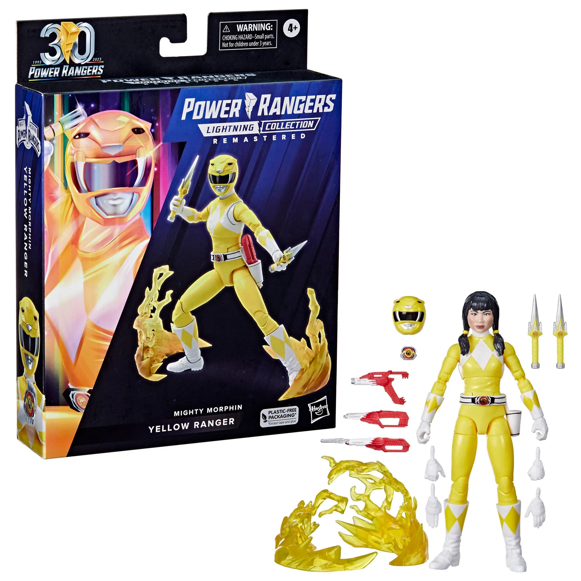 Power Rangers Lightning Collection Remastered Mighty Morphin Yellow Ranger