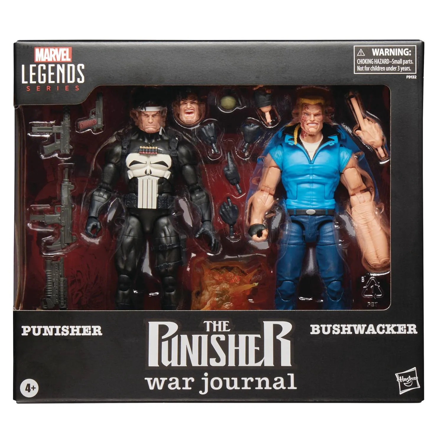 [PRE-ORDER] Marvel Legends Series - Punisher and Bushwacker Action Figure 2-Pack (F9132)