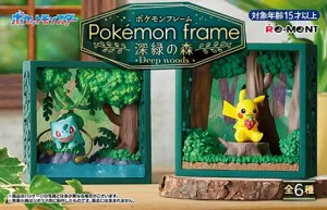 [Re-Ment] Pokemon Frame - Deep Woods - (Box of 6)