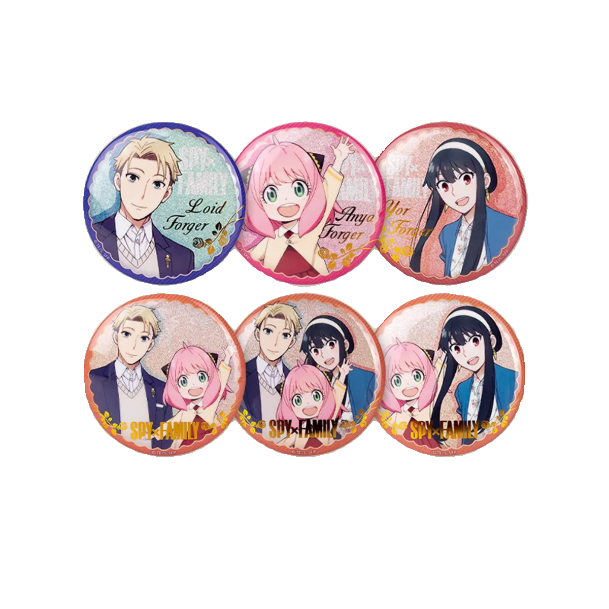 Spy X Family Glittering Badge Blind Bags