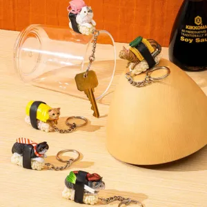 Sushi Cat (Nekozushi) Series #1 Keyring Blind Box