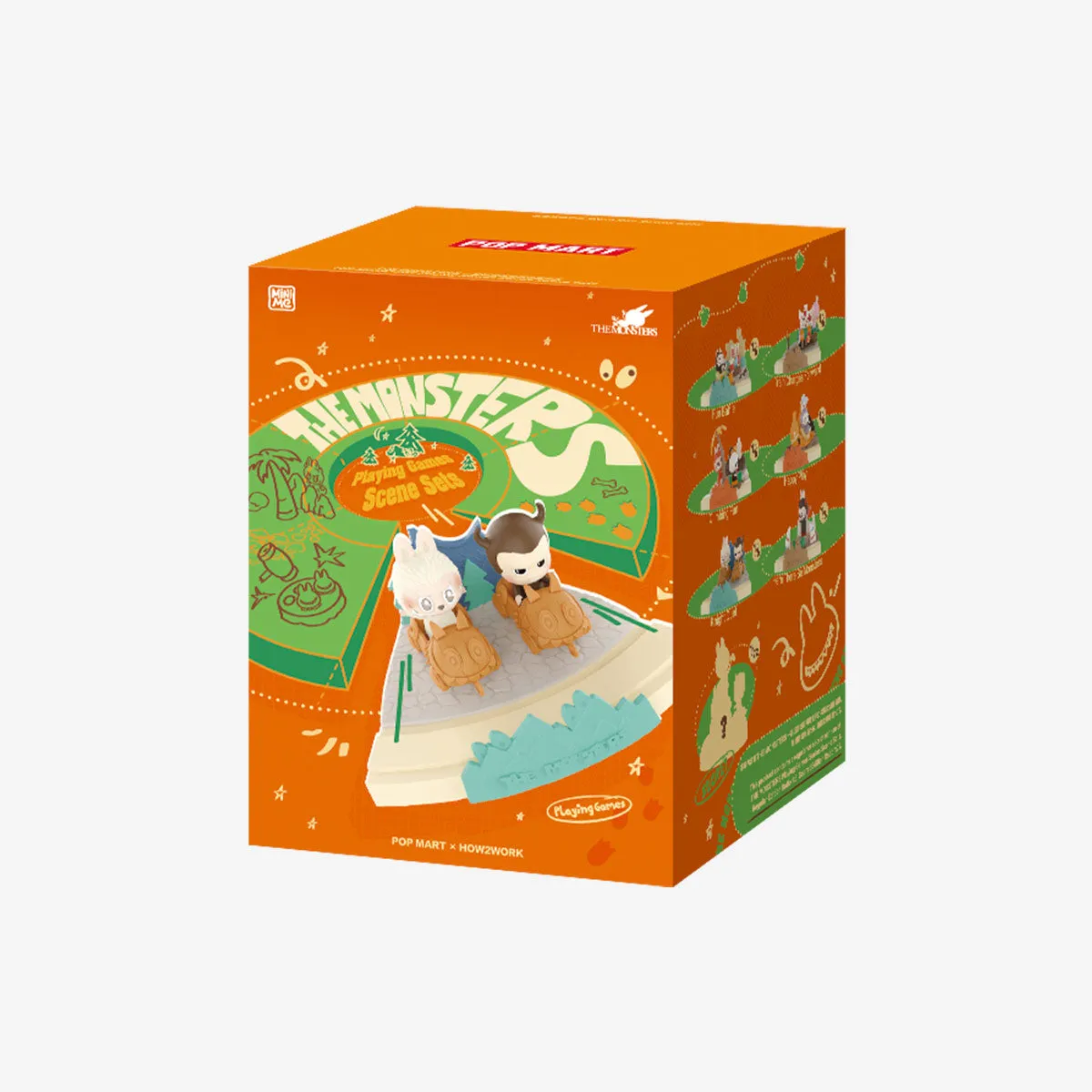 THE MONSTERS Playing Games Series  Scene Sets by POP MART