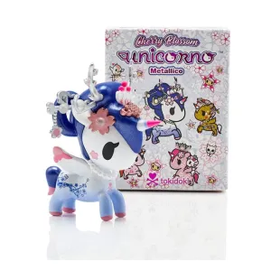 Tokidoki Cherry Blossom Metallico Unicorno: (1 Blind Box)