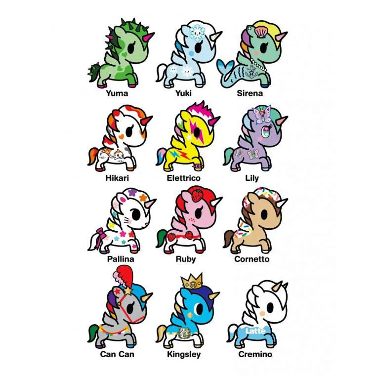 Tokidoki Unicorno Series 4: (1 Blind Box)