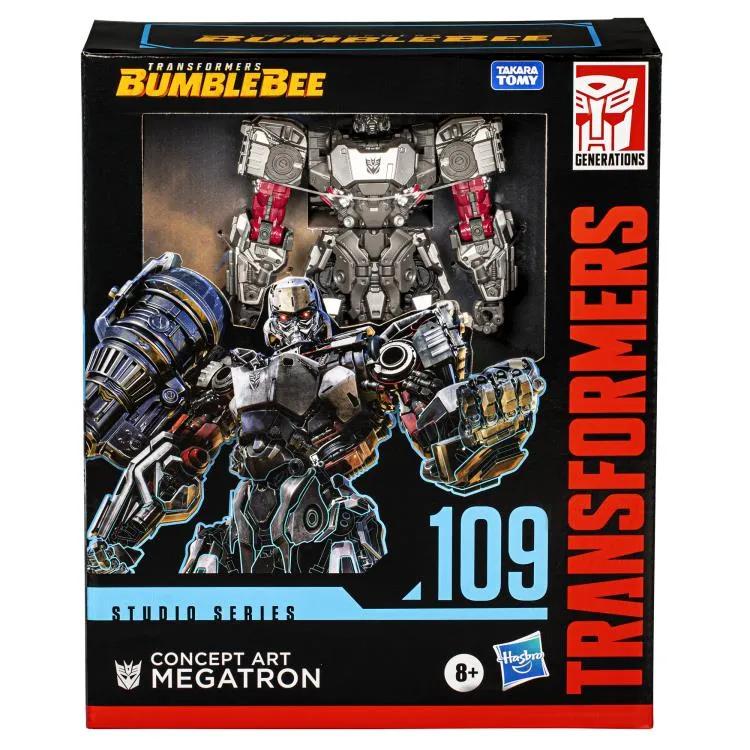 Transformers Studio Series 109 - Leader Concept Art Megatron - Transformers: Bumblebee