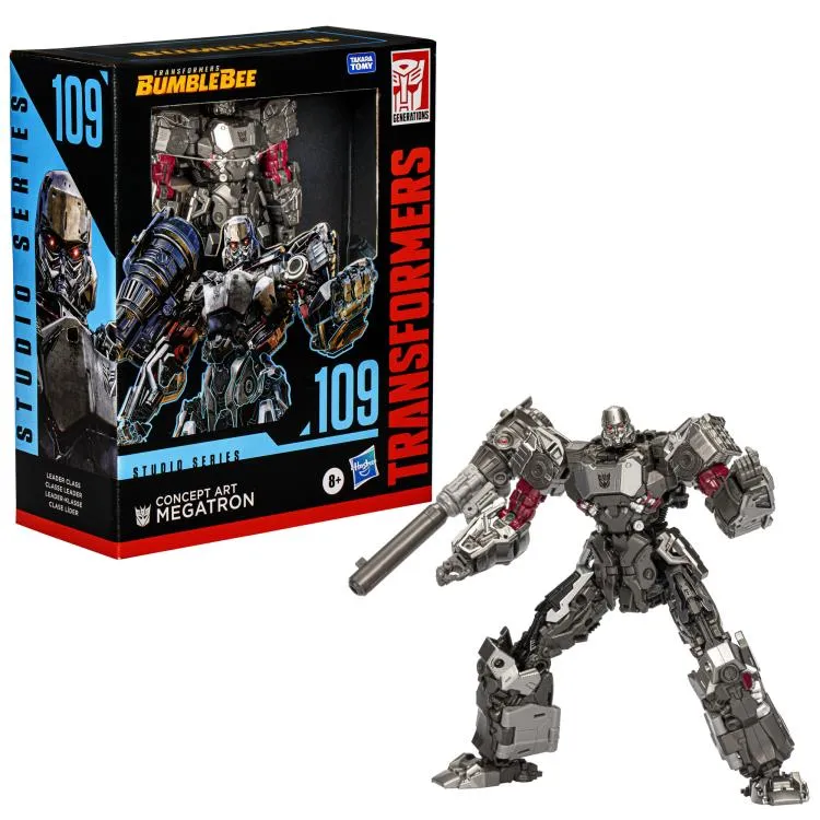 Transformers Studio Series 109 - Leader Concept Art Megatron - Transformers: Bumblebee