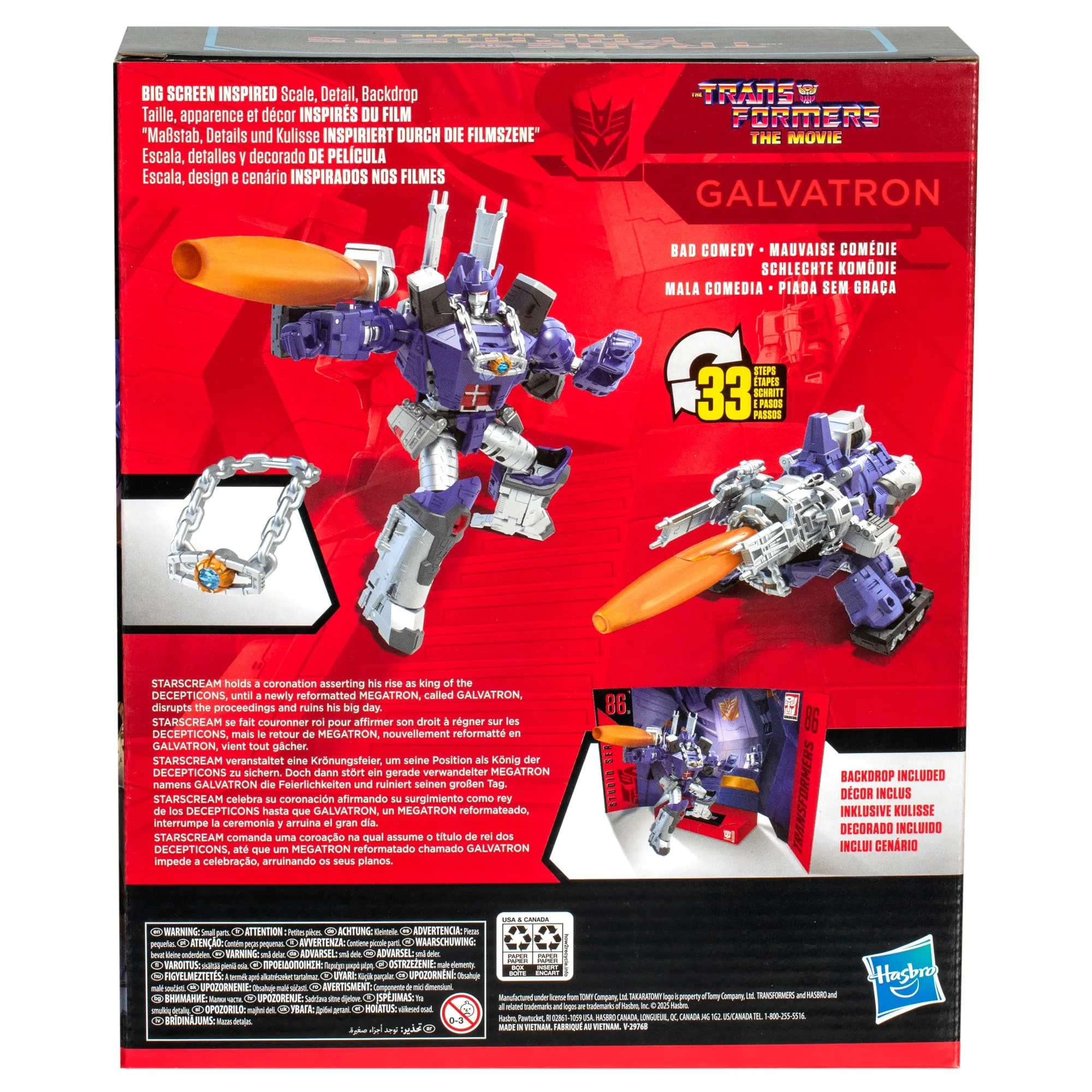 Transformers Studio Series 86 - The Transformers The Movie Leader Galvatron 31