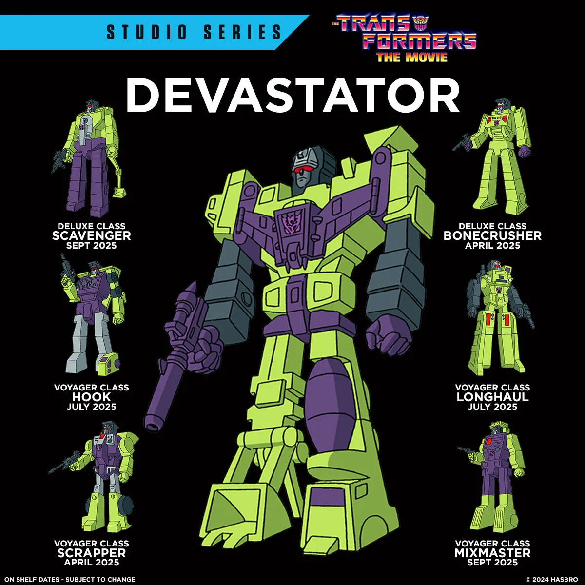 Transformers Studio Series 86 - Transformers The Movie Voyager Class Constructicon Scrapper