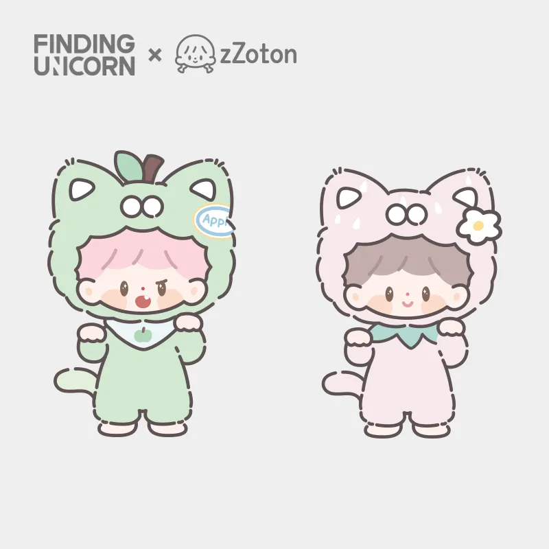 zZoton My Little Cat Fruit Party Series Blind Box by Finding Unicorn