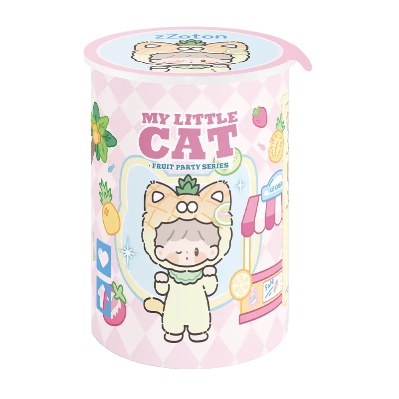 zZoton My Little Cat Fruit Party Series Blind Box by Finding Unicorn